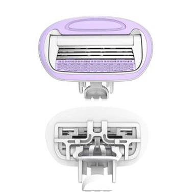 Rasiermesserpatronen für Damen mit vier Klingen